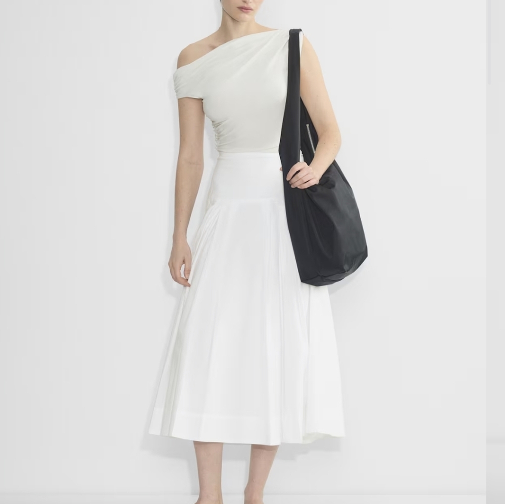 Le Chandelier Poplin Skirt Size 2 Babaton Aritzia